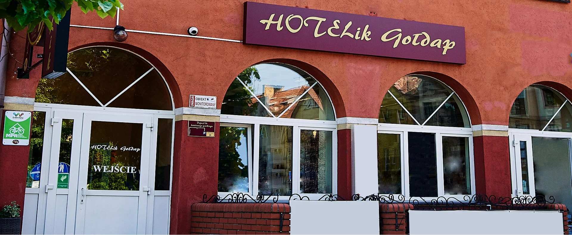 Hotel Goldap pokoje konference restaurace